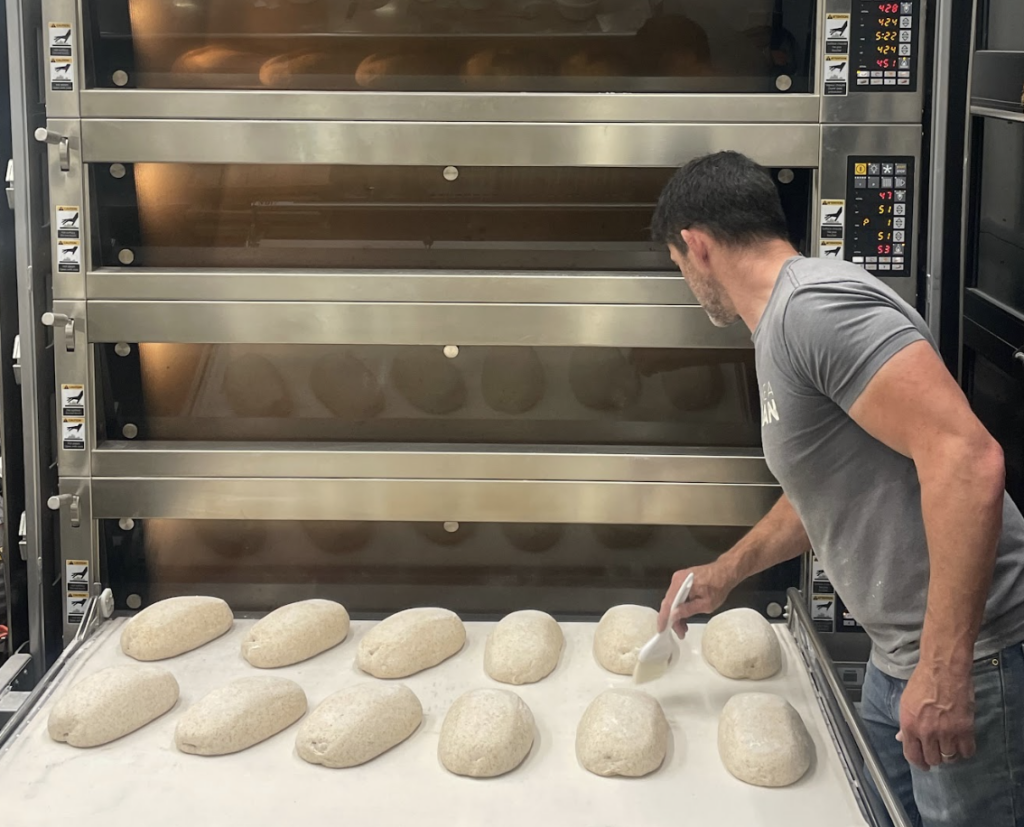 Bill baking bread